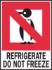 Refrigerate Do Not Freeze Clip Art